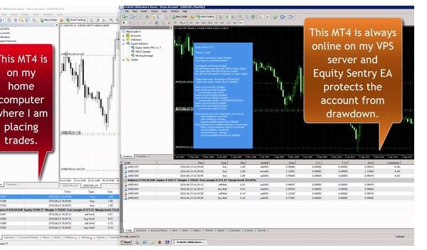 Money Management EA Equity Sentry || Manage your wins & losses forex robot 10