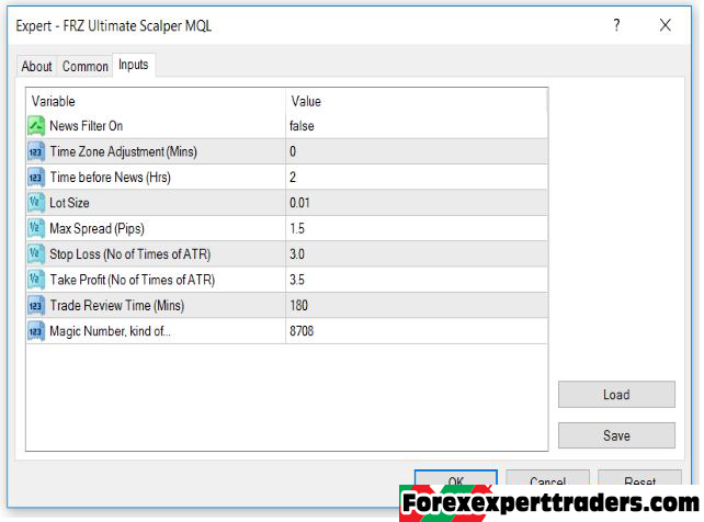 FRZ Ultimate Scalper – Full Version forex robot 2