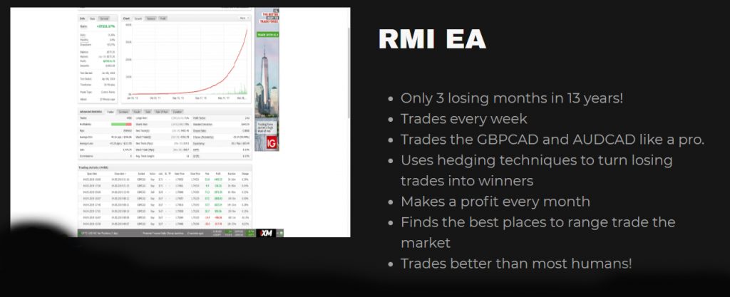 RMI EA – Full Version forex robot 3