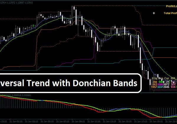 Reversal Trend with Donchian Bands Forex 8