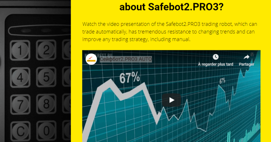 SafeBot II PRO3AUTO EA – Russian Robot – Get More 150% Net Profit Per Month forex robot 1
